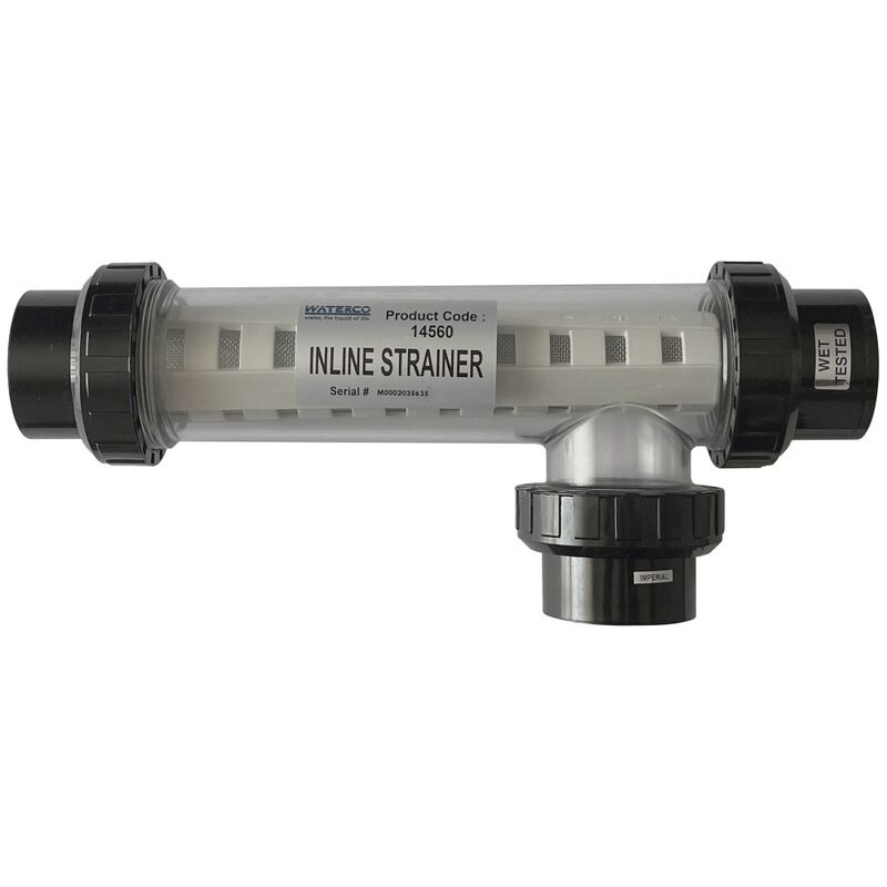 Waterco Inline Water Filter Strainer 50mm 14560