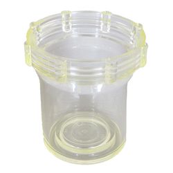 Inline Water Filter - Large
Replacement Bowl - Clear Nylon